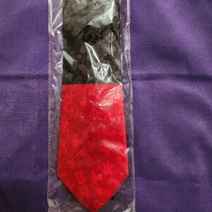 Disney mickey mouse parts silk tie